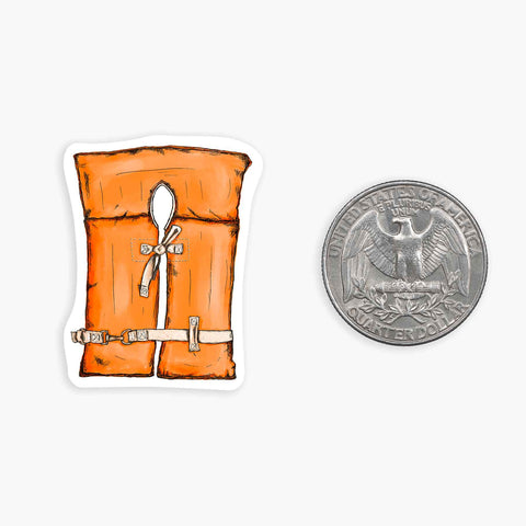 Life Vest - Mini Sticker