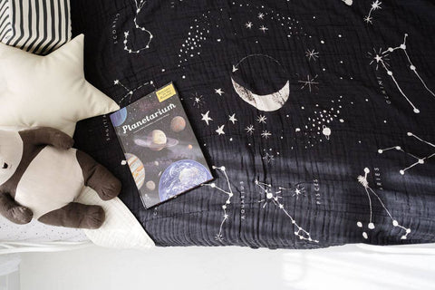 Large Astrology Throw Blanket