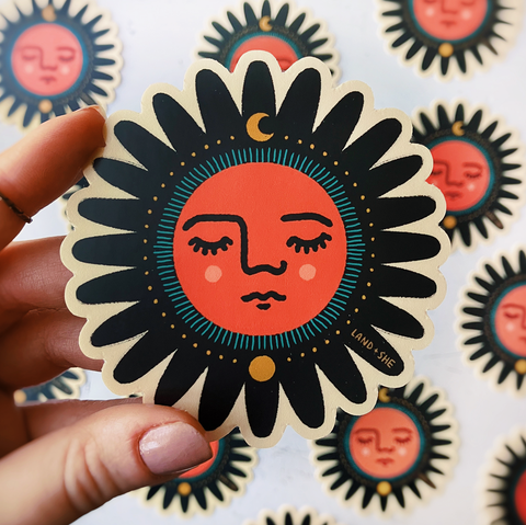 Sunflower Mama Sticker