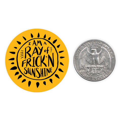 Frick'n Sunshine - Mini Sticker