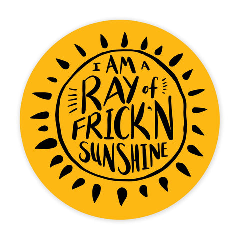 Frick'n Sunshine - Mini Sticker