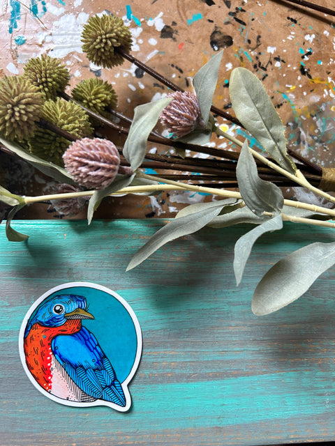 Bluebird Sticker