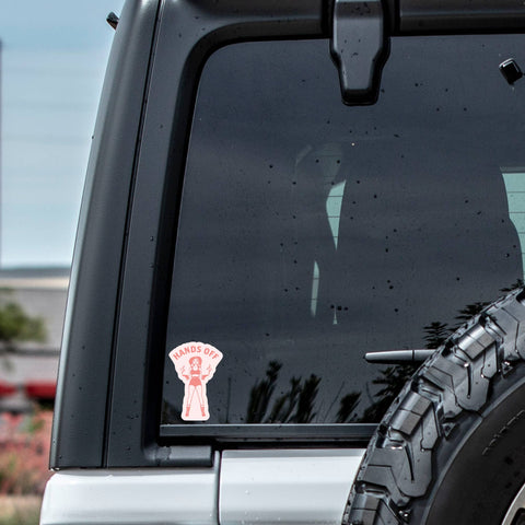 Cowgirl Feminist High Quality Vinyl Sticker