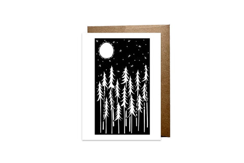 "Winter Forest" Card