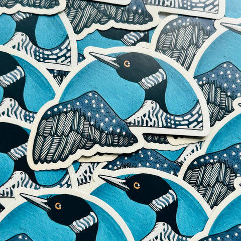 Loon Vinyl Sticker