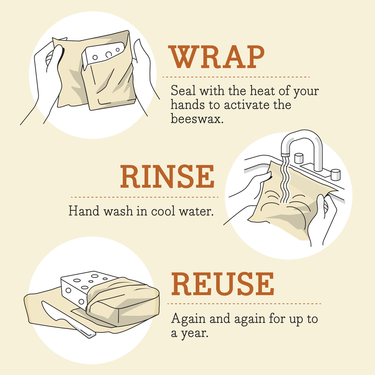 Bee's Wrap -Assorted 3 Pack - Botanical