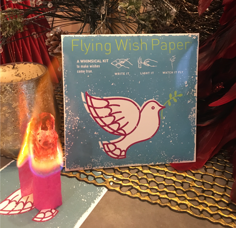 PEACE DOVE / Mini kit with 15 Wishes + accessories