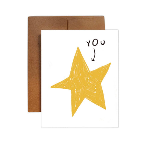 YOU ARE A STAR Greeting Card