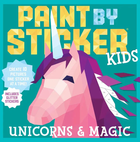 Paint by Sticker Kids-Unicorns and Magic
