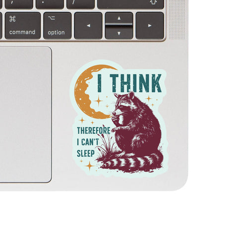 I Think High Quality Vinyl Sticker