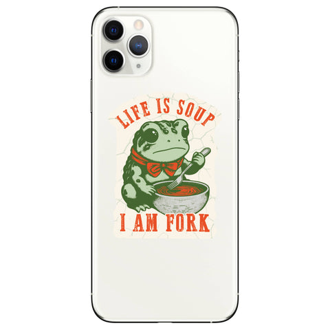 Funny Frog Soup Life Sarcasm High Quality Vinyl Sticker