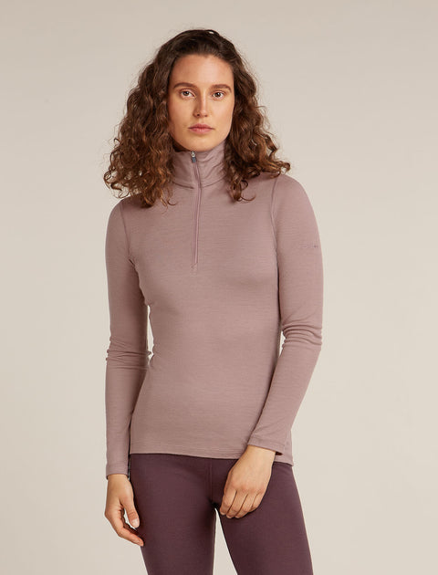 Women's Merino 200 Oasis Long Sleeve Half Zip Thermal Top