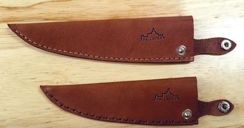 Pallares Brown Leather Sheath for Knife