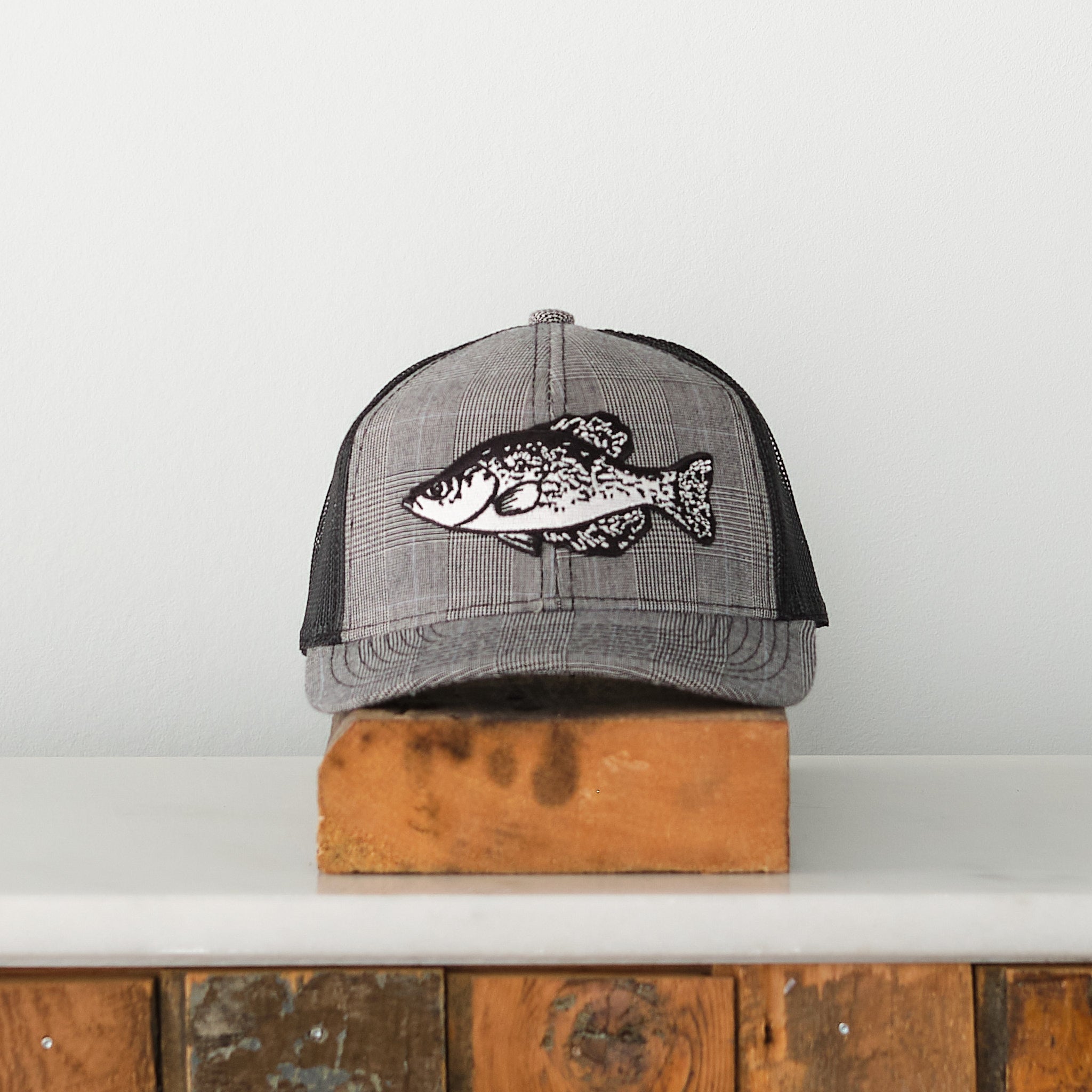 Crappie patch snap back