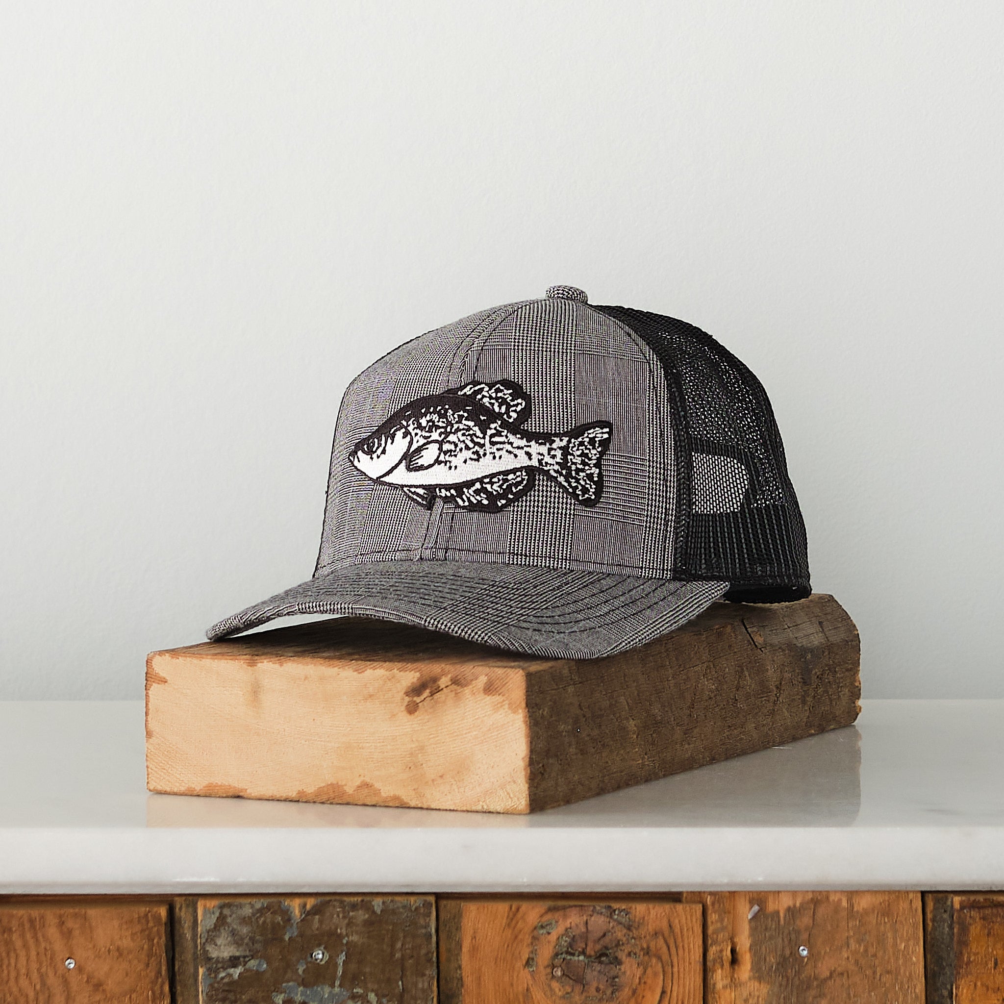 Crappie patch snap back