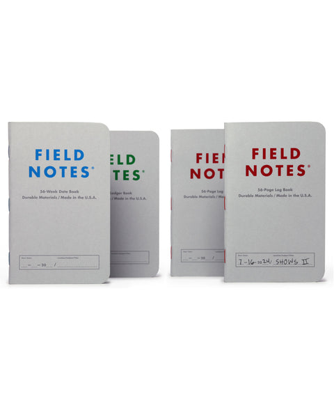 Field Notes Index: Ledger & Date Book