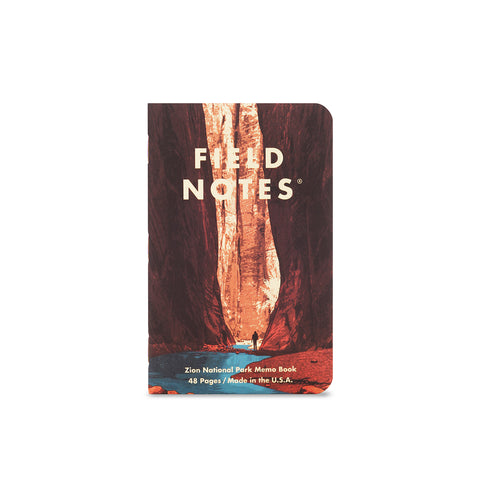 National Parks 3-pack Memo Books