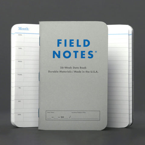 Field Notes Index: Ledger & Date Book