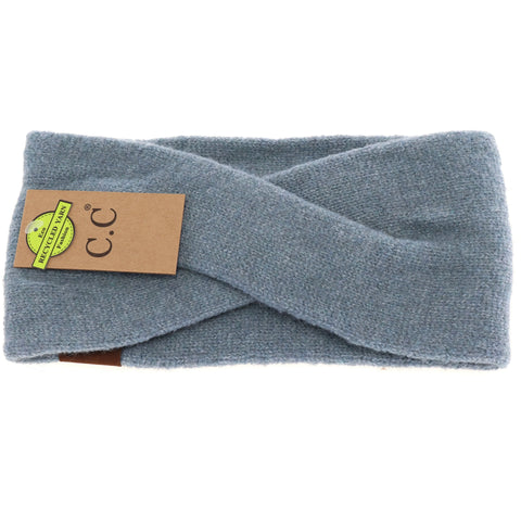 Soft Crossed C.C Head Wrap