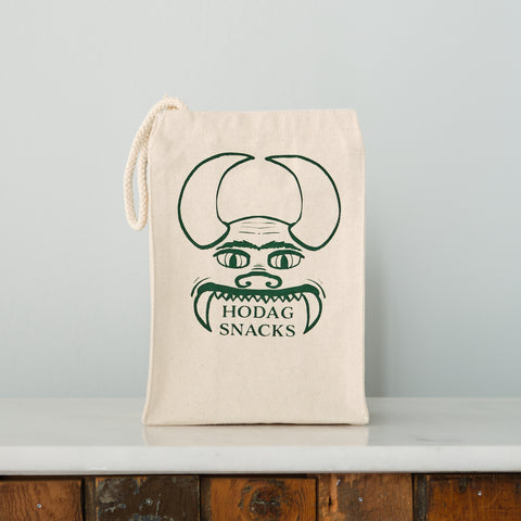 Hodag Snacks Recycled Cotton Lunch Bag