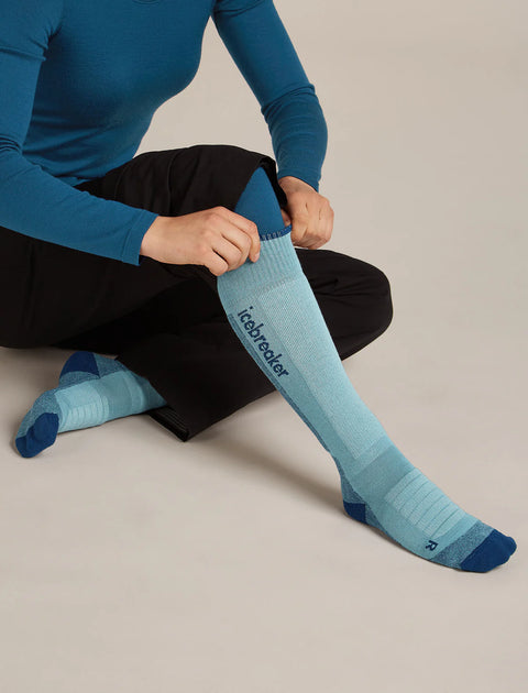 Women's Merino Ski+ Medium Over The Calf Socks