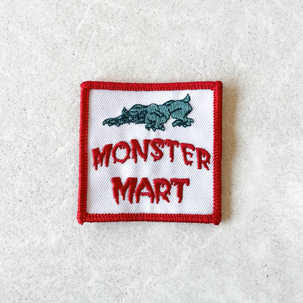 Monster Mart Embroidered Patch