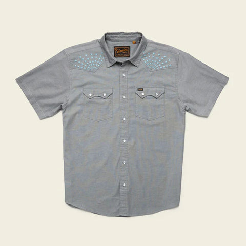 Crosscut Deluxe Shortsleeve Shirt, Beams: Blue Spruce