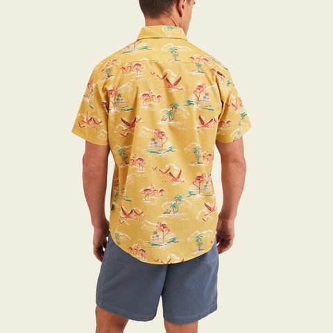 Mansfield Shirt-Flamingo