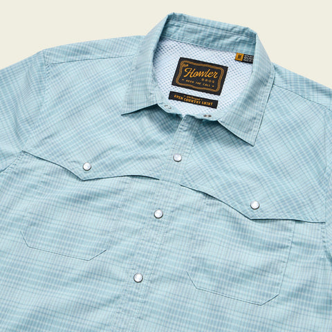 Open Country Tech Shirt - Coopers Plaid