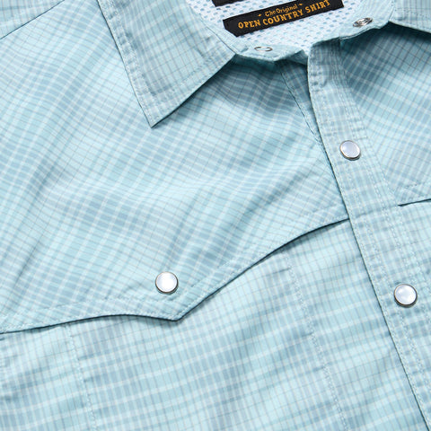 Open Country Tech Shirt - Coopers Plaid