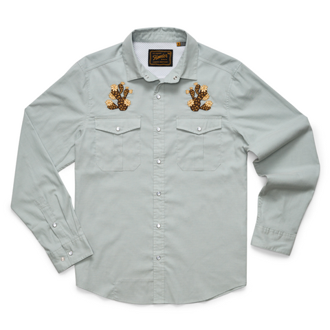 HOWLER BROTHERS Gaucho Snapshirt - Prickly Pears