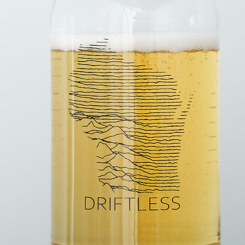 Driftless Wisconsin Can Glassware, screen printed tumbler