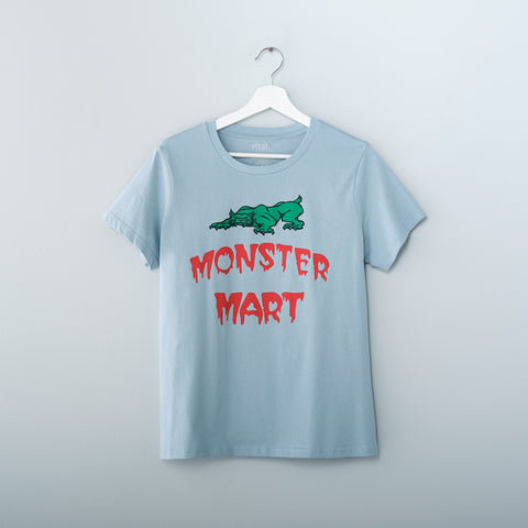 womens hodag monster mart graphic tshirt soft cotton tee