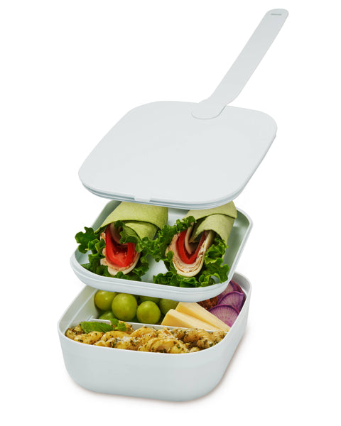 Bento Box Lunch Container, Multi-Layer: Mint