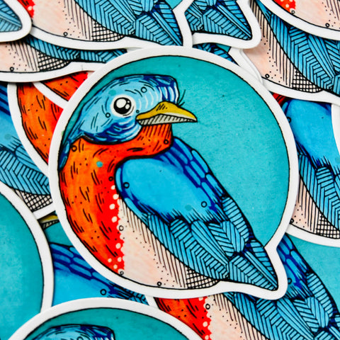 Bluebird Sticker