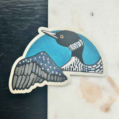 Loon Vinyl Sticker