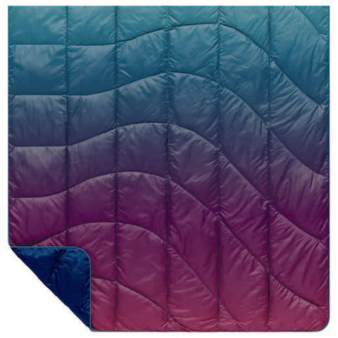 Rumpl Nanoloft Puffy Blanket - Crisp Fade - Travel