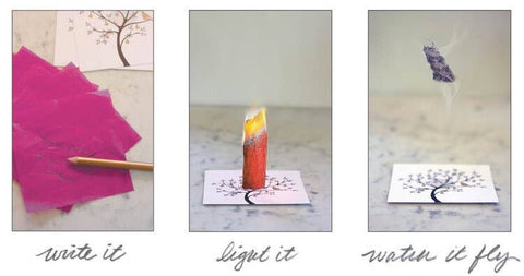 DANDELION PRAYER / Mini Kit / 15 WISH PAPER™ + Accessories