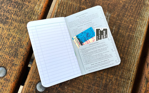 Field Notes-Index: Log Book