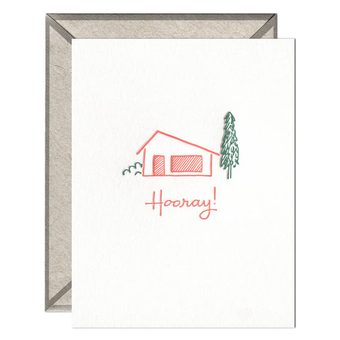 Hooray Home - New Home Congrats card