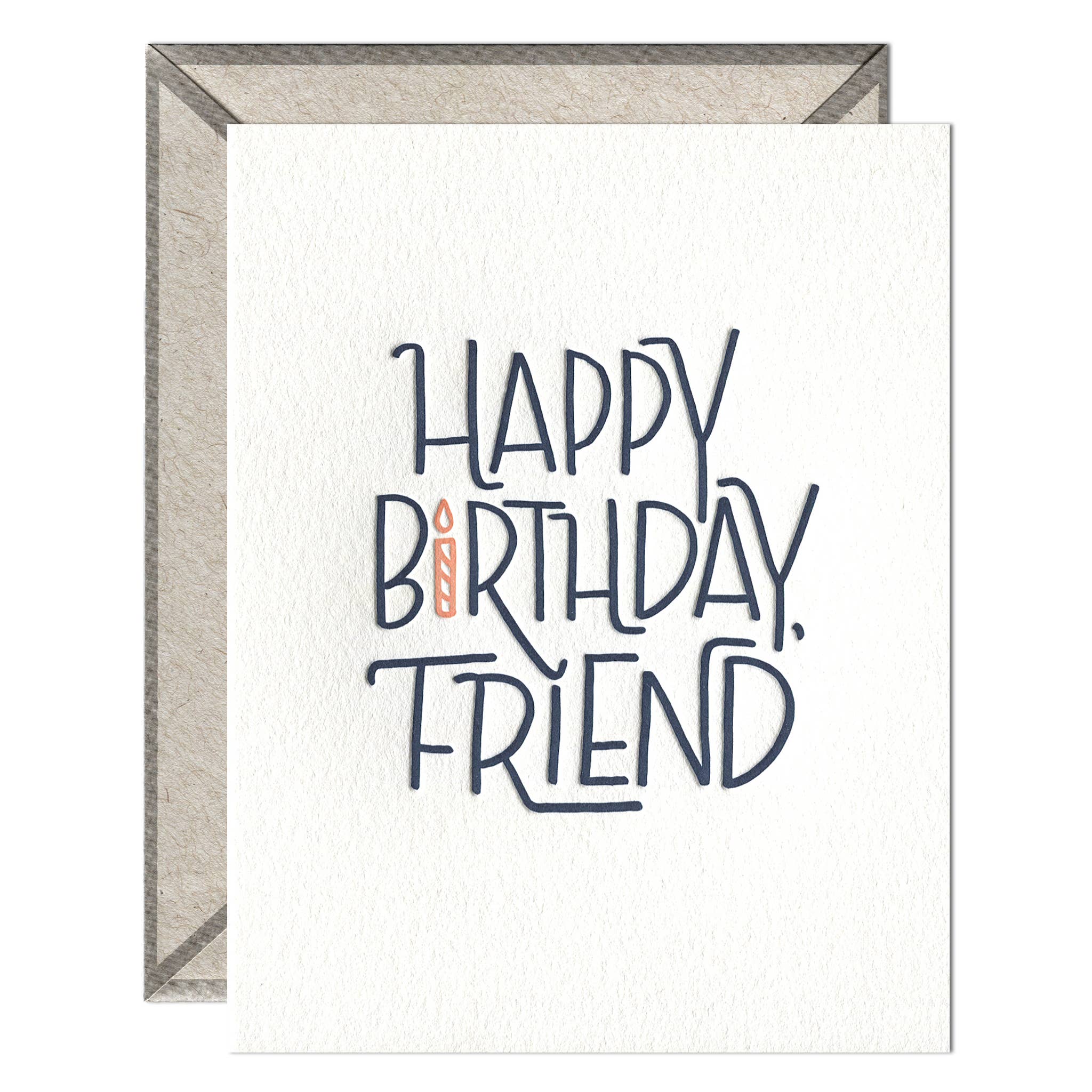 Happy Birthday, Friend - Birthday card