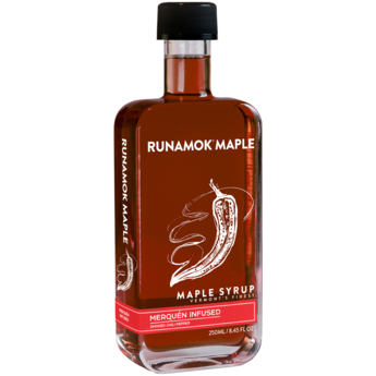 Hot + Spicy Maple Syrup: Smoked Chili Pepper Infused 250ml