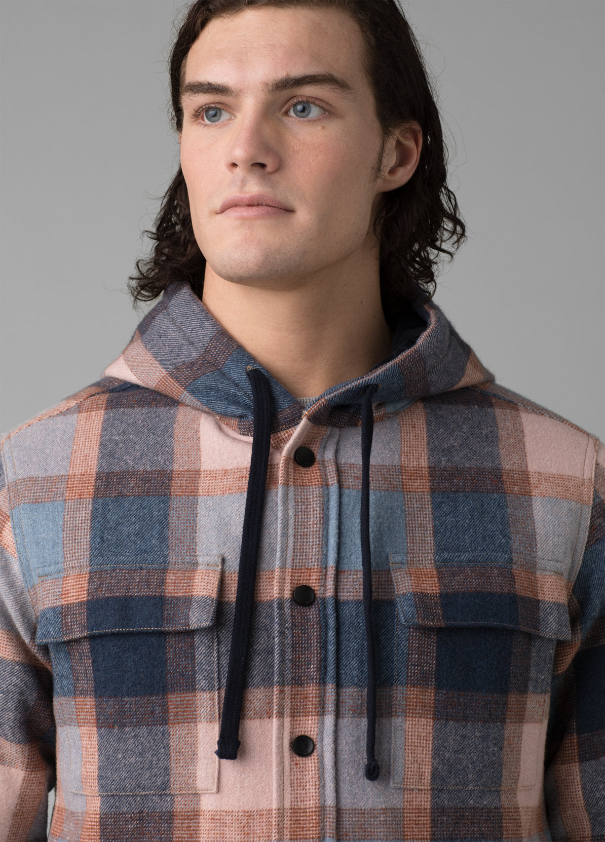 Men's Asgard Hooded Flannel Shirt