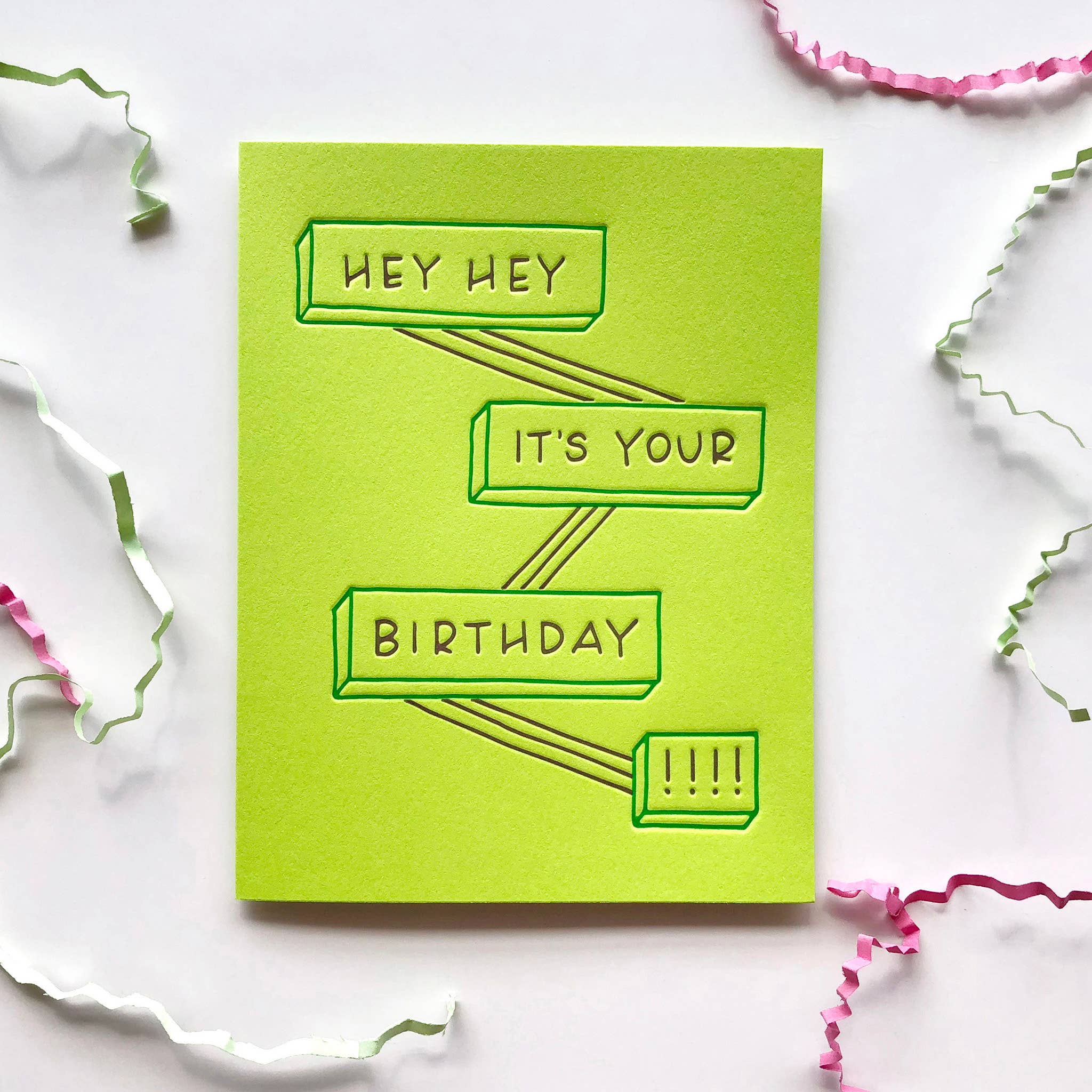 Hey Hey Birthday - Birthday card