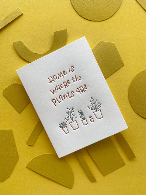 Where the Plants Are - Congrats + Celebrations card