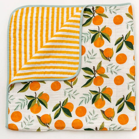 Clementine Reversible Quilt, Small