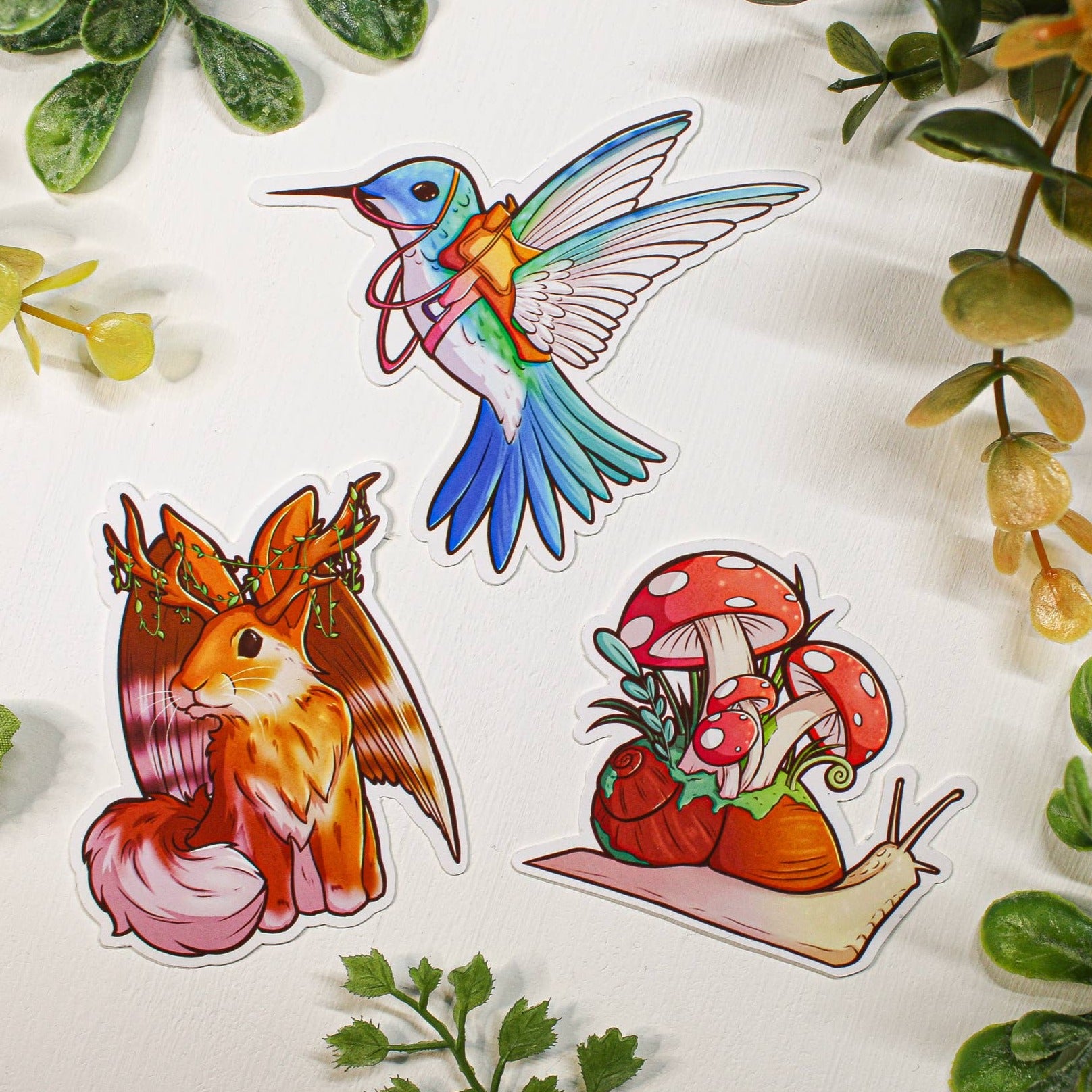 Fairy Creature Stickers 3 Pack