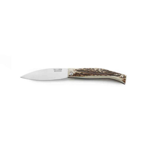 Busa Pocket Knife Nº0 (8 cm) Deer Horn Handle Carbon Steel