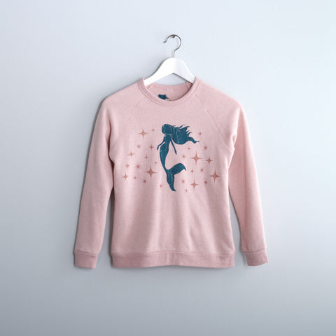 Girls Mermaid Graphic Sweatshirt