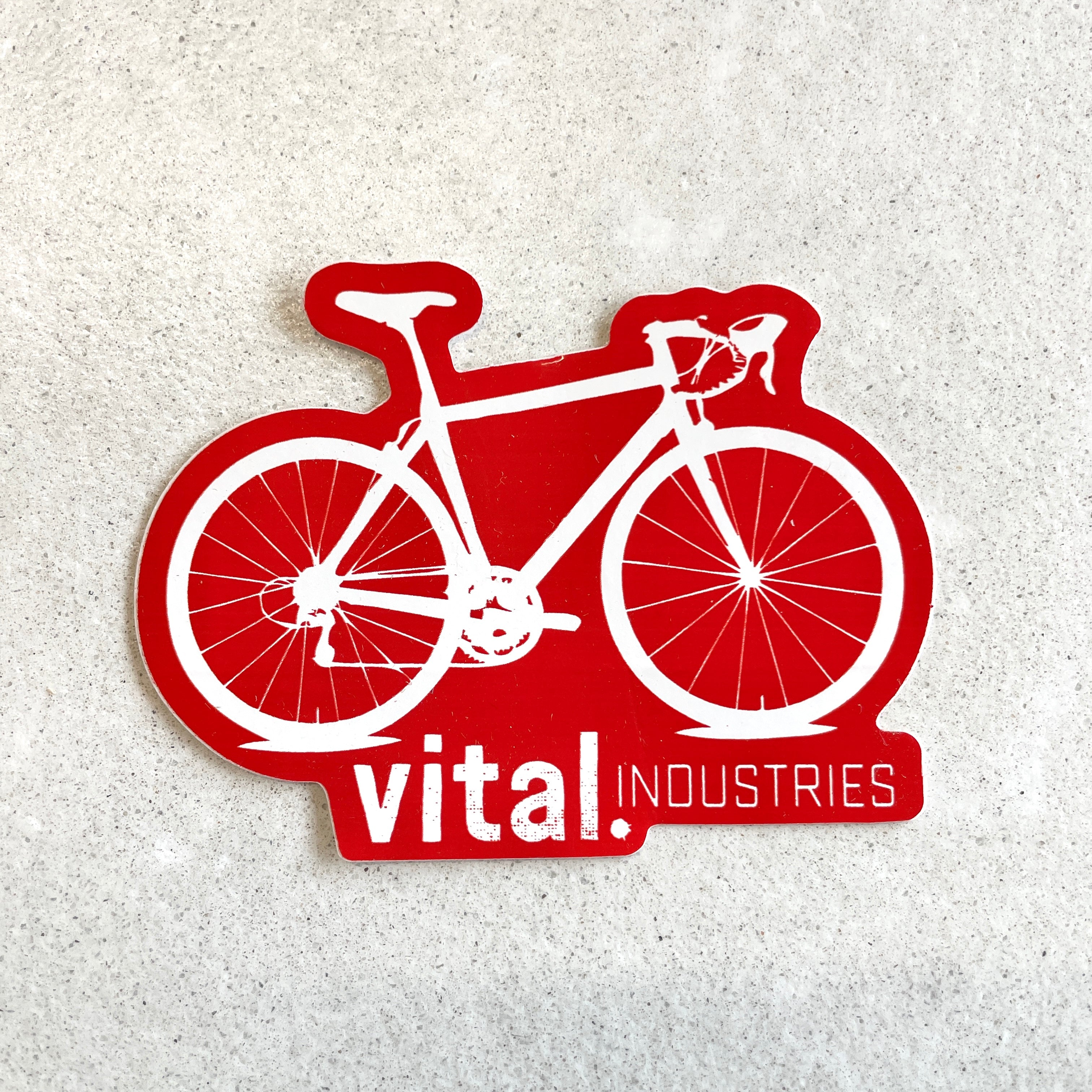 Vital Industries Bike Sticker